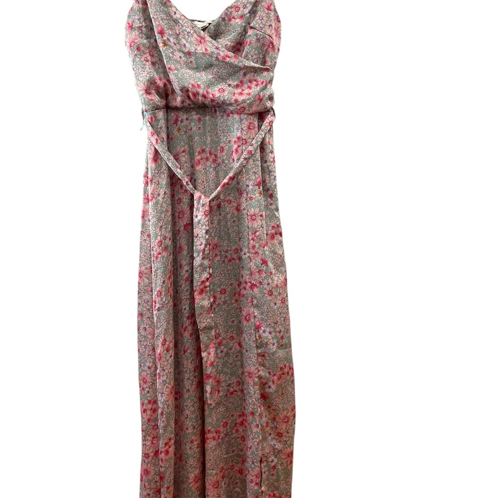 Maxi Bundle - Floral Pink and Black Maxi Dress Size Medium